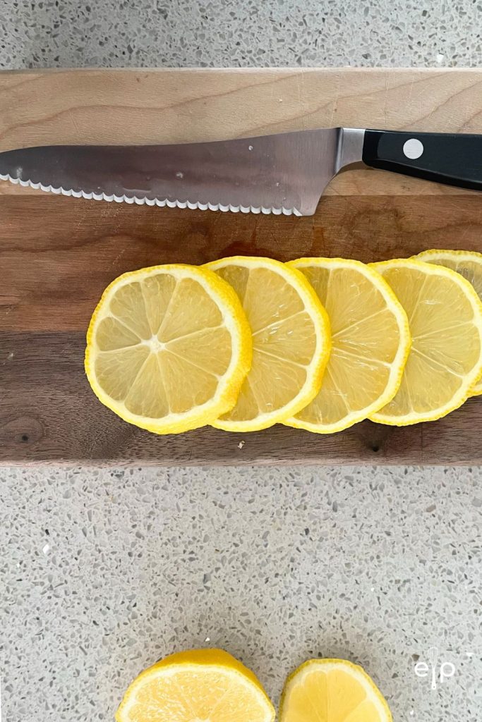 Sliced Lemons 