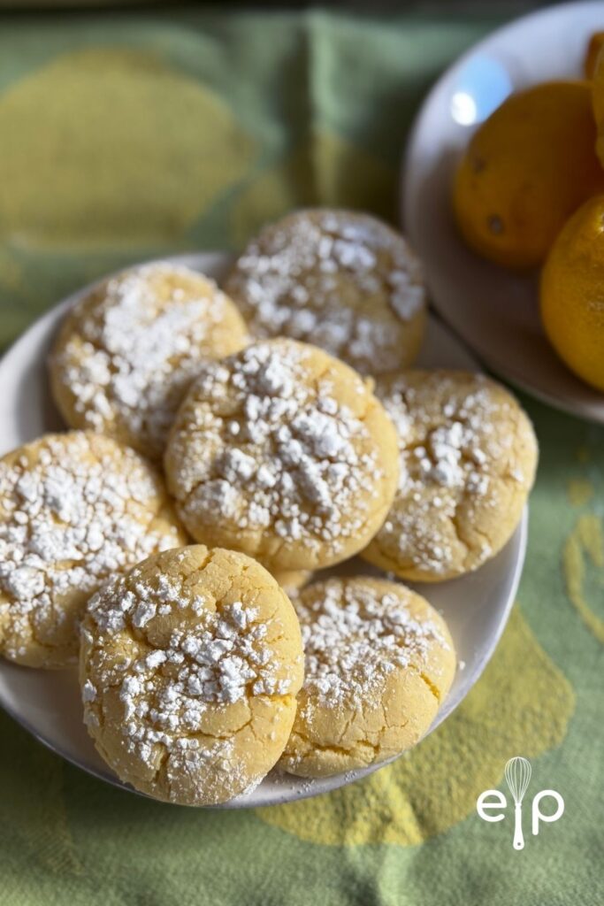 Cake Mix Lemon cookies
