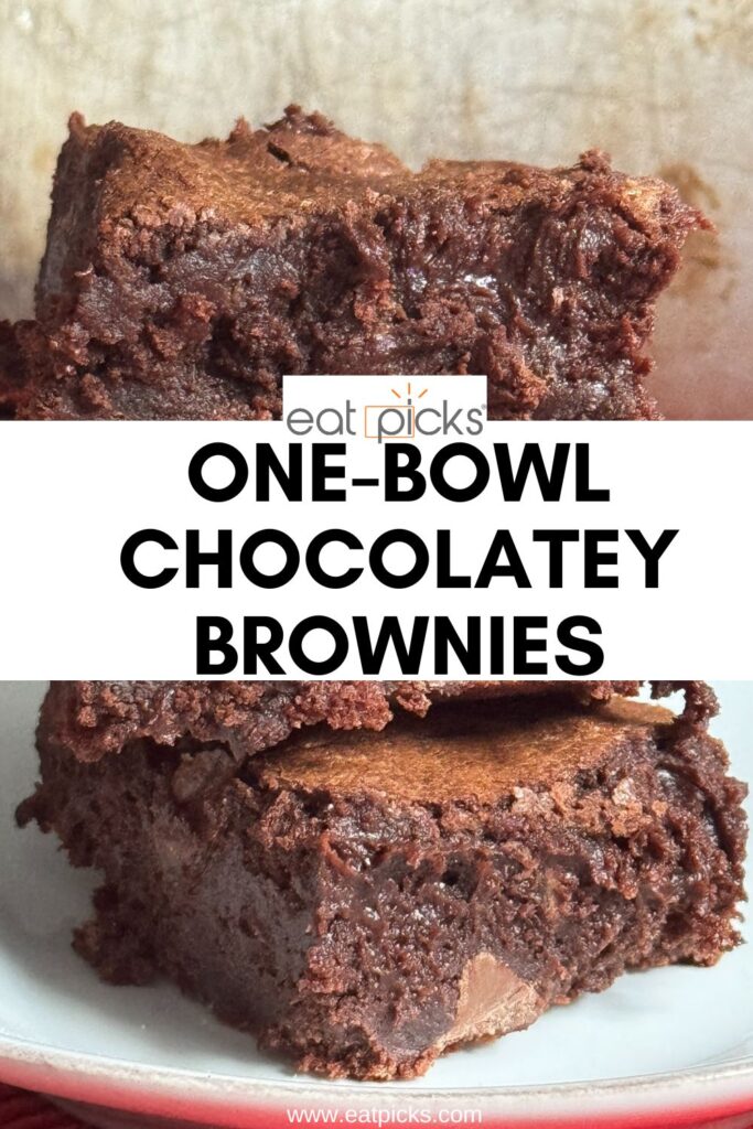 One Bowl Chocolatey Brownies