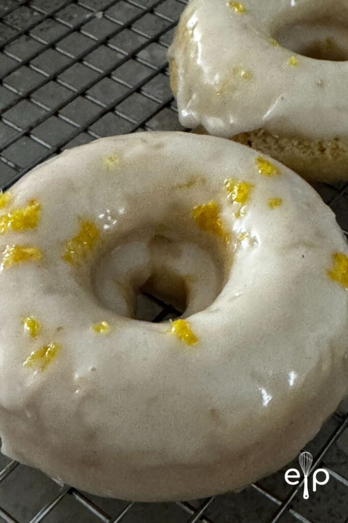 Lemon Zest Topped donut
