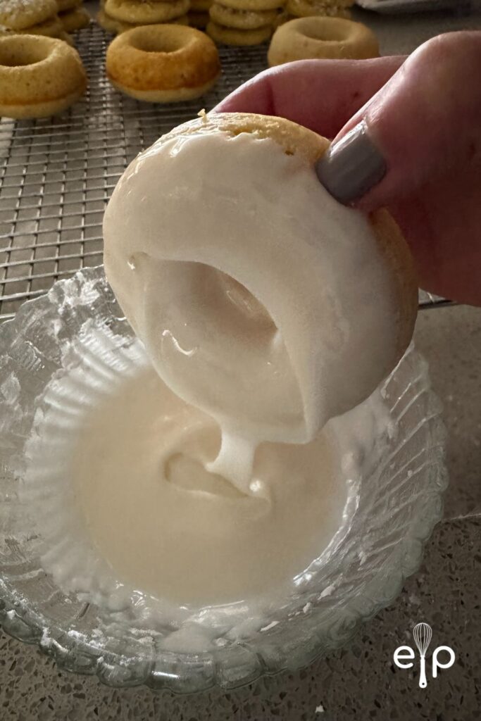 lemony glaze for donut